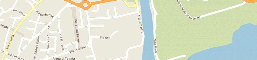 Mappa della impresa mt scooter e cicli snc a TAGGIA