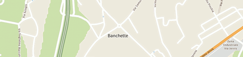 Mappa della impresa olivetti matteo a BANCHETTE