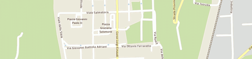 Mappa della impresa colorificio val tanaro di burdisso e c snc a CHERASCO