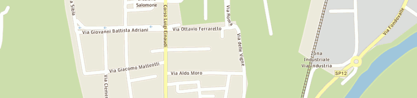 Mappa della impresa effegi di favole e grimaldi snc a CHERASCO