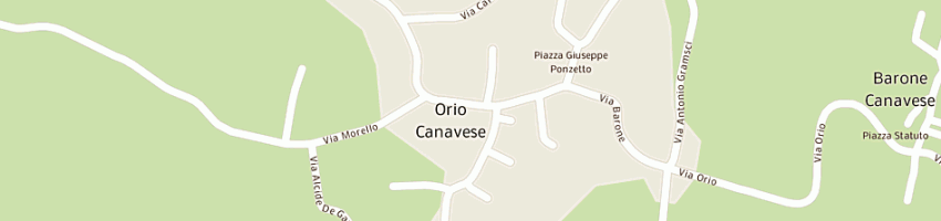 Mappa della impresa municipio a ORIO CANAVESE
