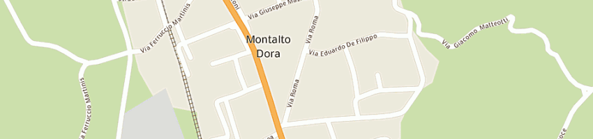 Mappa della impresa soluzioni di pietro borea (sas) a MONTALTO DORA