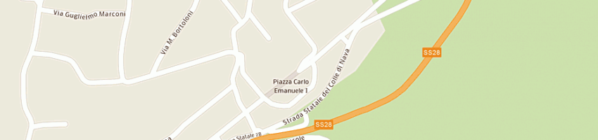 Mappa della impresa la bicocca di prette gianni e c (snc) a VICOFORTE