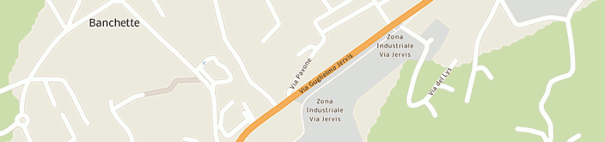 Mappa della impresa technicon di barbero carla e csas a IVREA