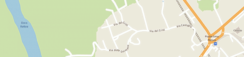 Mappa della impresa giliberto giuseppe a IVREA