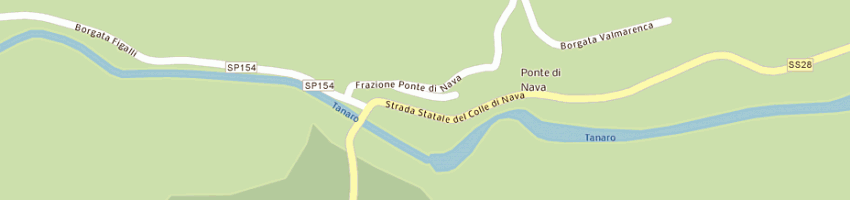 Mappa della impresa albergo s carlo di cagna renzo e c (sas) a ORMEA