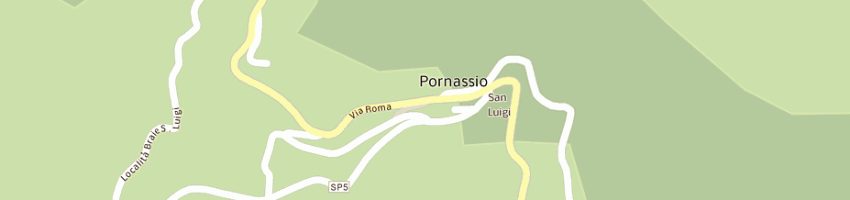 Mappa della impresa ufficio iat - forte centrale di nava a PORNASSIO