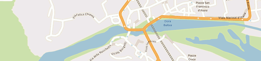 Mappa della impresa blue oasi di beata getto massimo e csnc a IVREA