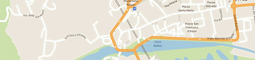 Mappa della impresa vanore laura a IVREA