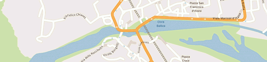 Mappa della impresa ivrea parcheggi spa a IVREA