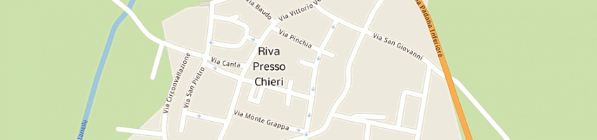 Mappa della impresa daini loriano a RIVA PRESSO CHIERI
