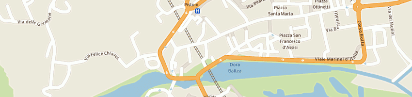 Mappa della impresa torri alessandro a IVREA