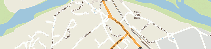 Mappa della impresa bonandini michela a IVREA