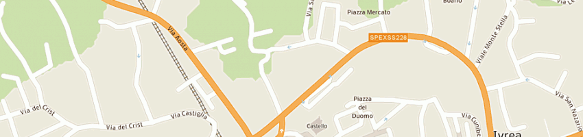 Mappa della impresa sartor cristina a IVREA