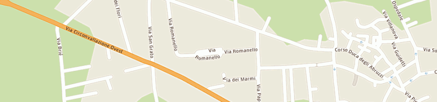 Mappa della impresa milana angelo a ROMANO CANAVESE