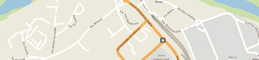 Mappa della impresa cinaweb srl a IVREA