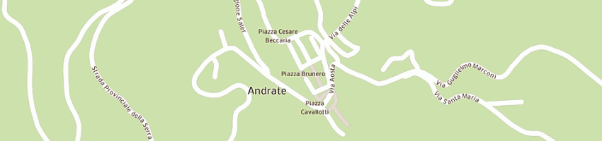 Mappa della impresa municipio a ANDRATE