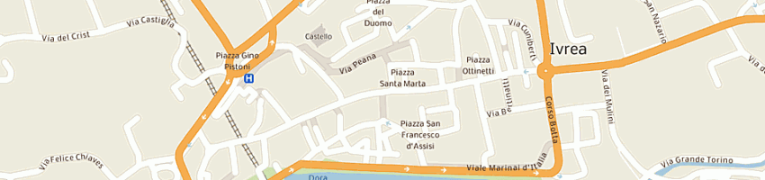 Mappa della impresa derossi marisa a IVREA