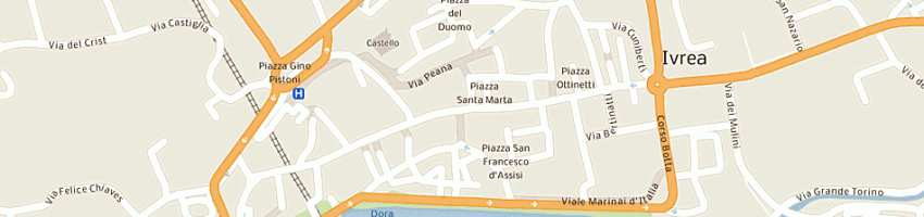 Mappa della impresa palma lucia e c sas a IVREA