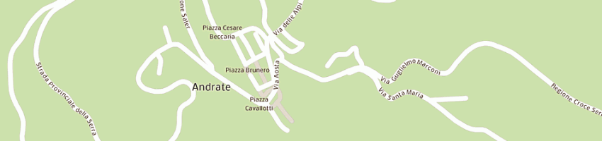 Mappa della impresa panetteria durand erica a ANDRATE