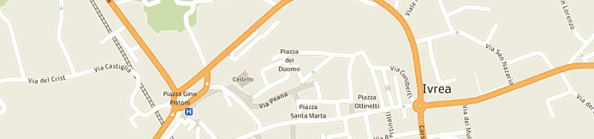 Mappa della impresa cellerino guido giuseppe a IVREA