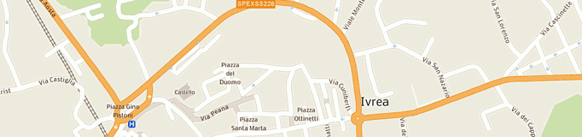 Mappa della impresa c s e a a IVREA