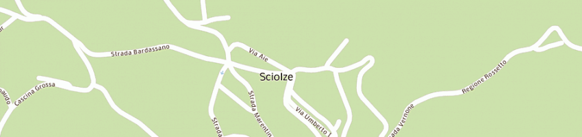 Mappa della impresa ristorante del pino di martinello adriano e mauro snc a SCIOLZE