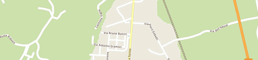Mappa della impresa farmacia piovera dr enrico a IVREA