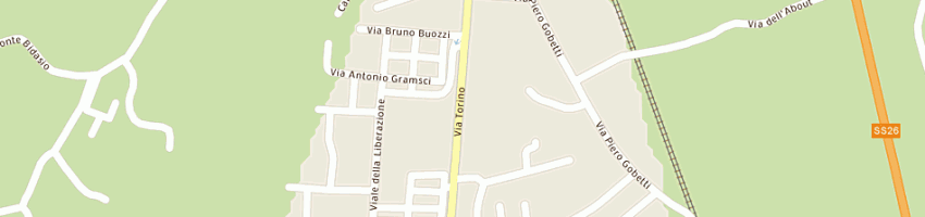 Mappa della impresa agenzia 9 srl a IVREA