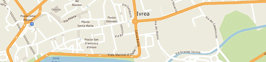 Mappa della impresa quid a IVREA