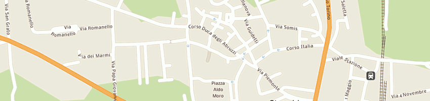Mappa della impresa l'arcile di raso raffaele gianfranco a STRAMBINO