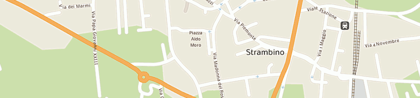 Mappa della impresa scuola media statale a STRAMBINO