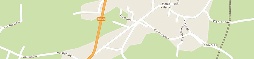Mappa della impresa flli dominietto di dominietto giancarlo e filippo snc a CANDIA CANAVESE
