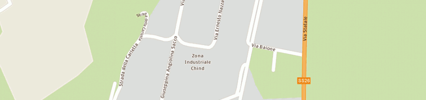 Mappa della impresa dm sistemi srl a CHIVASSO