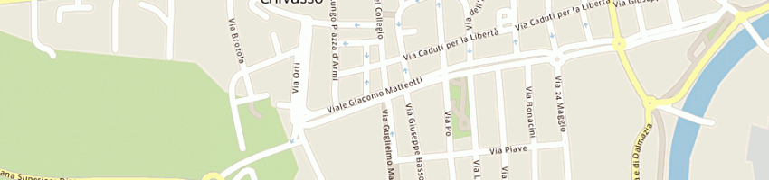 Mappa della impresa innova soc coop a rl a CHIVASSO