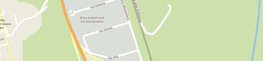 Mappa della impresa tab di boni andrea e c srl a IVREA
