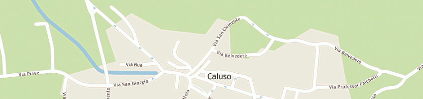 Mappa della impresa peona di pasqua marco a CALUSO