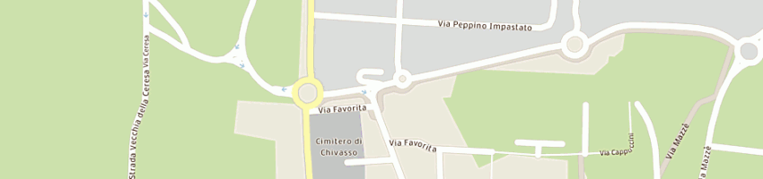 Mappa della impresa fiorini snc di ponzano giovanni e c a CHIVASSO