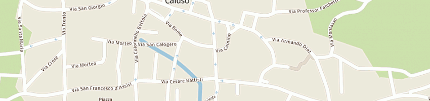 Mappa della impresa malano elda a CALUSO