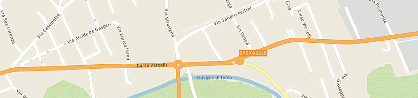 Mappa della impresa scanavino fiorenzo a TORINO