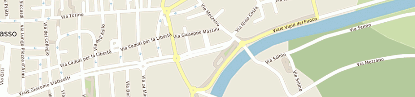 Mappa della impresa trasmoviter di renda luigi e figli snc a CHIVASSO