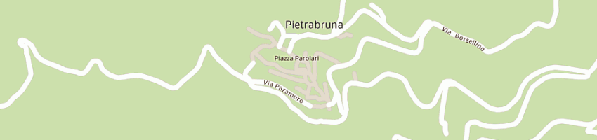 Mappa della impresa az agrituristica au torciu a PIETRABRUNA