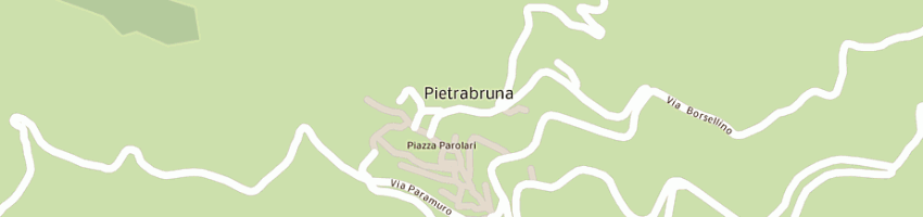 Mappa della impresa bar trattoria giordano a PIETRABRUNA