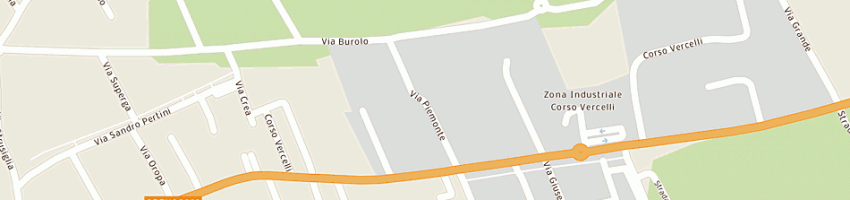 Mappa della impresa betto sas a IVREA