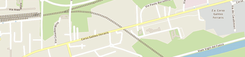Mappa della impresa edilfer 2001 sas di gallo geom ferdinando e c a CHIVASSO