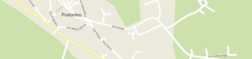 Mappa della impresa studio medico bonamico giorgio a PRALORMO