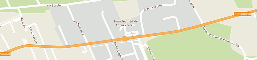 Mappa della impresa cernusco spa a IVREA