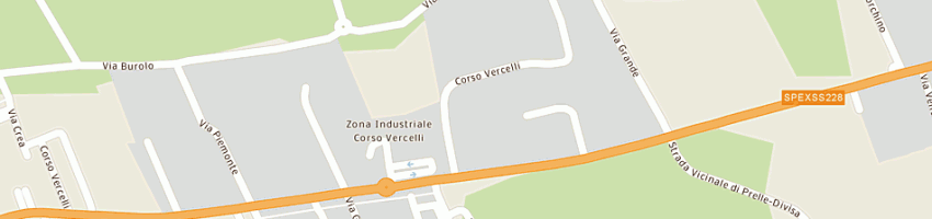 Mappa della impresa molteni lattoneria di molteni giovanni sas a IVREA