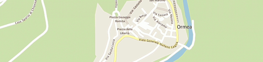 Mappa della impresa dal fornaio di marini franco e c (snc) a ORMEA