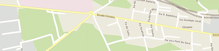 Mappa della impresa isoardi marco a CUNEO